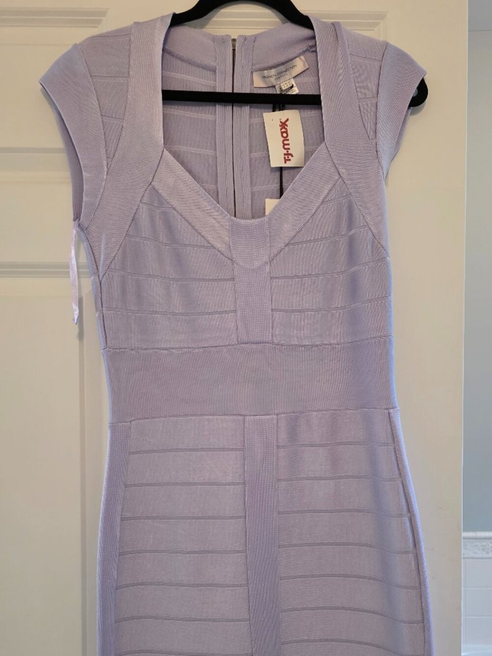 NWT French Connection Classic knit dress, size 10, lavender color